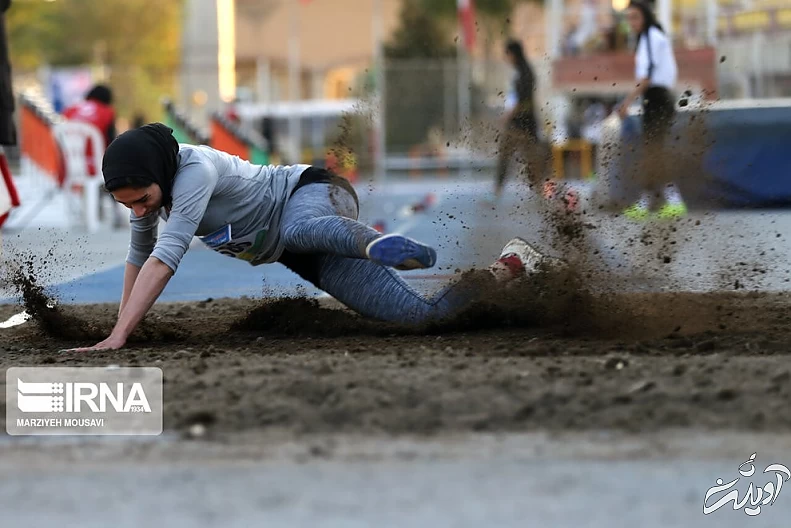 (تصاویر) لیگ دو و میدانی بانوان